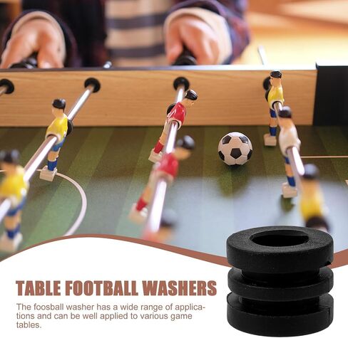 Toddmomy 16 Pcs Foosball Bumpers Table Football Washers Replacement Gaskets Bushings Universal Foosball Table Parts for Game Room Bar DIY Repair in Kuwait