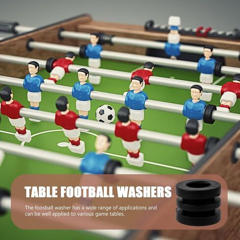 Toddmomy 16 Pcs Foosball Bumpers Table Football Washers Replacement Gaskets Bushings Universal Foosball Table Parts for Game Room Bar DIY Repair in Kuwait