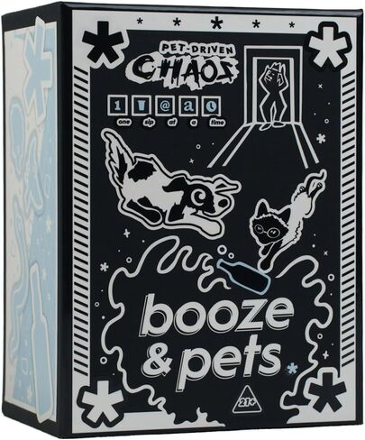 Booze & Pets - a Drinking Game Made by bap.kat | Squishy Dice Included! in Kuwait