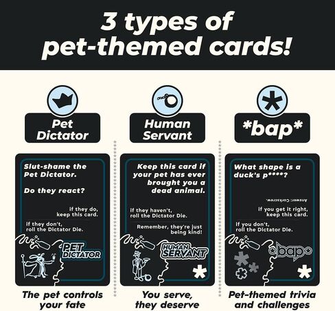 Booze & Pets - a Drinking Game Made by bap.kat | Squishy Dice Included! in Kuwait