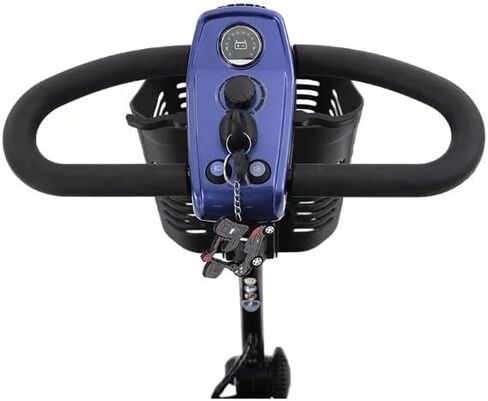 Max Sport Red Lightweight Folding Mobility Scooter with Head Light in Kuwait