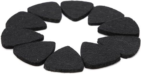 Generic Ukulele Picks, 10Pcs 3mm Wool Felt Plectrums for Guitar Ukulele Bass in Kuwait