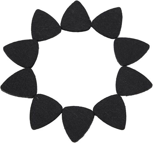 Generic Ukulele Picks, 10Pcs 3mm Wool Felt Plectrums for Guitar Ukulele Bass in Kuwait
