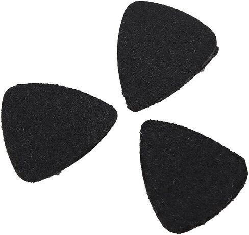 Generic Ukulele Picks, 10Pcs 3mm Wool Felt Plectrums for Guitar Ukulele Bass in Kuwait