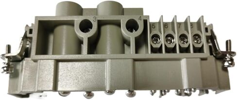 موصل مستطيل للخدمة الشاقة HDC HK-004/8-M قابس ذكر in Kuwait
