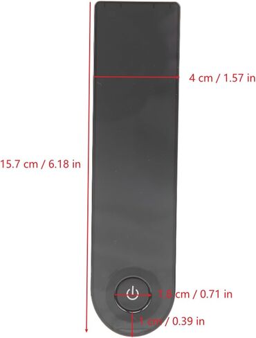VGEBY Electric Scooter Dashboard Cover, Lightweight Display Screen Protector Replacement for Commuters Urban Riders and Outdoor Travel in Kuwait