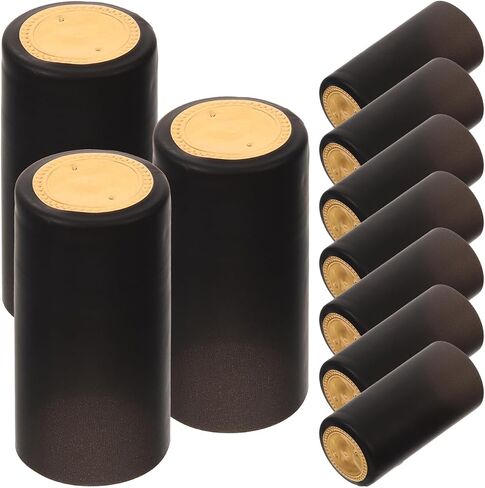 Cabilock Wine Bottle Heat Shrink Sleeves Heat Shrink Capsules for Wine Disposable Caps for Bottle Wrapping and Storage 2.36 X 1.10 X 1.10 in Red Wraps in Kuwait