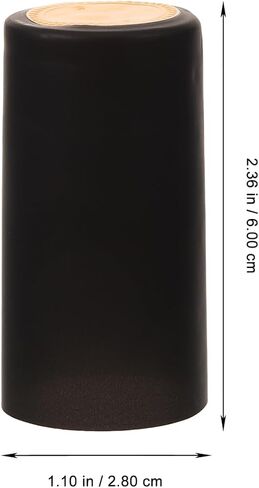 Cabilock Wine Bottle Heat Shrink Sleeves Heat Shrink Capsules for Wine Disposable Caps for Bottle Wrapping and Storage 2.36 X 1.10 X 1.10 in Red Wraps in Kuwait