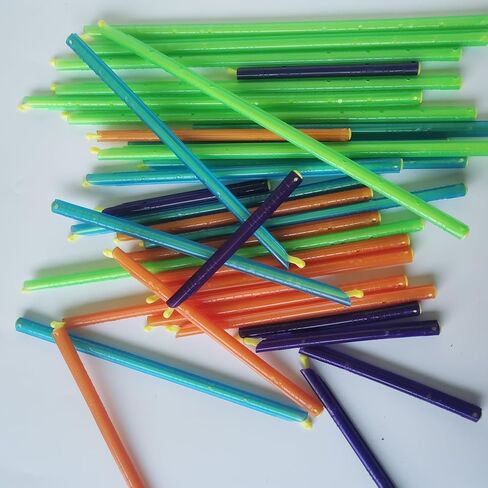 8 Pack Bag Sealer Sticks, Reusable Air Tight Food Bag Sealing Rods, 4 Sizes Long Plastic Seal Sticks for Snack Bread Coffee Food Storage, Keep Food Fresh in Kuwait