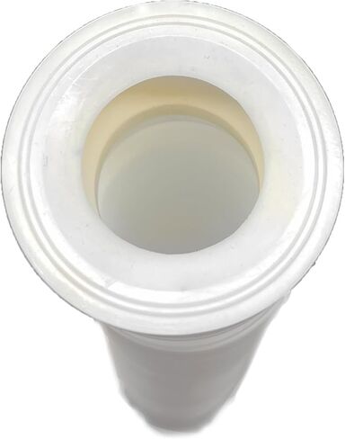 Flexible Sink Drain Pipe, 1-1/2" Expandable Flexible P-Trap Drain Pipe for 1 1/2" OR 1 1/4" Inlet pipe -12"-35" Total Length Sink P Trap, White, 1 PACK in Kuwait