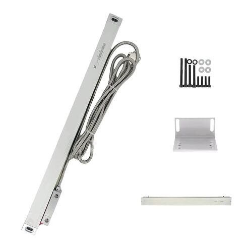 0.005mm 5μm Slim Linear DRO Glass Scale TTL 5VDC 870mm-1020mm Grating Ruler Sensor Displacement for Milling Lathe Machine(970mm Travel) in Saudi Arabia