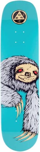 Welcome Skateboard Deck Sloth on Phoenix Teal 8.0" x 32" with Grip in Kuwait