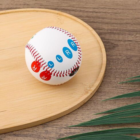 XIHIRCD Baseball Grip Trainers, Baseball Training Ball with Finger Placement Training Equipment for Beginners Teenagers to Learn Multiple Grips in Kuwait