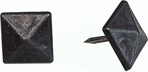 10 حزمة من Clavos ، الهرم ، الشكل المربع ، 1 5/16 "× 1 5/16" (أسود) in Kuwait