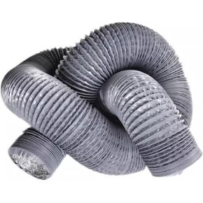Retractable PVC Ducting Hose 19.7ft (600cm) for Portable Industrial Ventilation & Exhaust – Flexible Vent Hose for Workshops & Equipment Airflow Solutions in Kuwait
