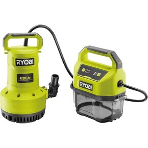 Ryobi RY18SPA-0 18V ONE+ مضخة غاطسة لاسلكية (أداة عارية) أخضر in Kuwait