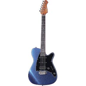 FISHINGBIRD Series Professional Electric Guitar — Featuring Alder Body, Roasted Maple Neck & Rosewood Fingerboard, Tremolo (Matte Silver) in Saudi Arabia