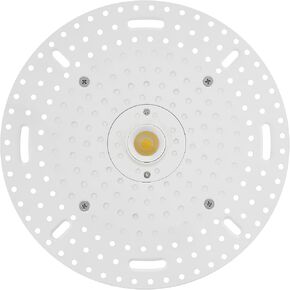 Maxxima 1" Trimless Pinhole Anti-Glare LED Downlight, 1050 Lumens, 5 CCT | Recessed Canless IC Rated, Color Temperature Selectable 2700K/3000K/3500K/4000K/5000K, Dimmable 90 CRI, J-Box Included in Kuwait