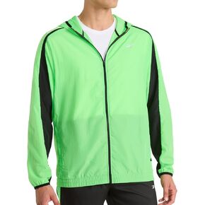 Reebok Men's Running Woven Wind Jacket, Standard Fit, Lightweight Nylon Fabric in Kuwait