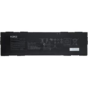 C41N2101 Battery 76Wh 4920mAh Replacement for Asus ROG Zephyrus G14 GA402RK GA402RJ TUF Dash F15 FX517 Zenbook Pro 17 UM6702RA UM6702RC Series 0B200-04110100 0B200-04110000 15.48V in Kuwait
