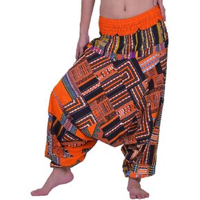 LOFBAZ Harem Yoga Pants for Women Patchwork Boho Hippie Bohemian Aladdin Unisex in Saudi Arabia
