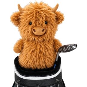 Funny Animal Golf Club Headcover, Plush Driver Headcover Fits Standard 460cc Driver, Unique Golf Gifts for Men Women Golfers in Saudi Arabia