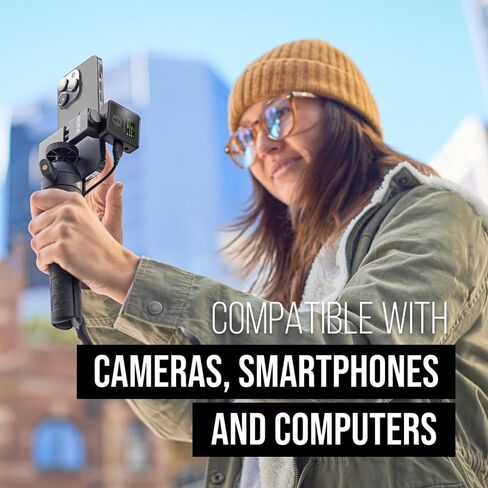 Rode Wireless PRO Compact Wireless Microphone System with 2 Lavalier Microphones, Timecode and On-Board Recording Bundle with RØDE Interview GO Handheld Adaptor for Wireless GO in Kuwait