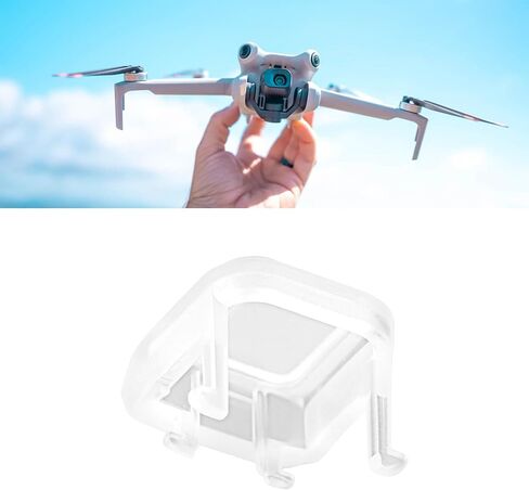 غطاء إضاءة LED بذراع خلفي للطائرة بدون طيار قطعتين من ECSiNG شفاف متوافق مع طراز DJI Mini 4 Pro in Kuwait