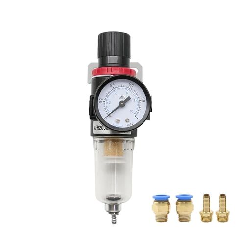 AFR-2000 Pneumatic Treatment Unit Pressure Regulator Oil Water Separation 1Pcs(BT 10mm Fitting) in Kuwait