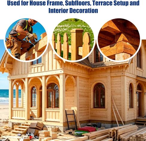 مسامير تأطير من الفولاذ المقاوم للصدأ 21 درجة 304 مقاس 2-1/2 بوصة × 0.113 بوصة 500 قطعة | SS304 كامل حلقة رأس مستديرة عرقوب تناسب المسامير الهوائية والكهربائية 20-22 درجة لمختلف أعمال البناء في الهواء الطلق in Kuwait
