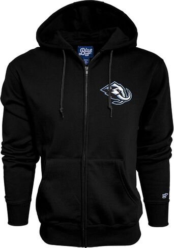 Blue 84 NHL unisex-adult Nhl Officially Licensed Full Zip Hooded Sweatshirt Icon Team Color in Kuwait