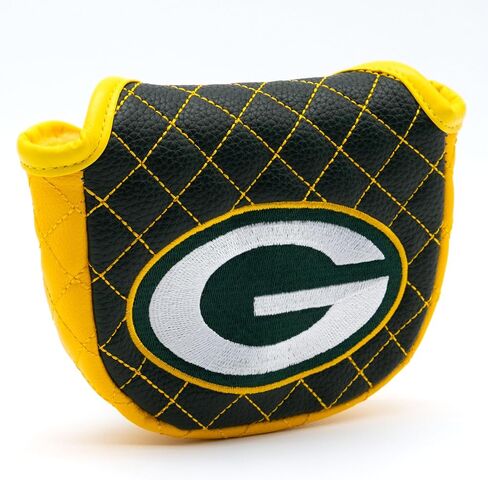 Team Golf NFL Green Bay Packers Quilted Mallet Putter Cover (Solid) in Kuwait