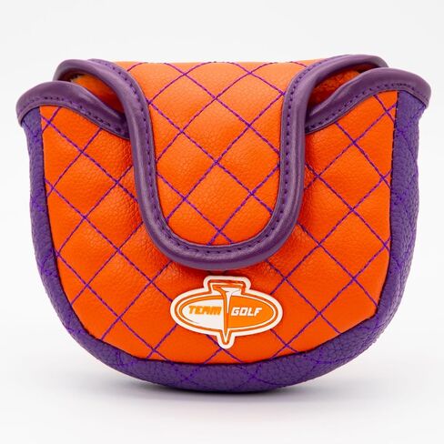 Team Golf NCAA Clemson Quilted Mallet Putter Cover (Solid) in Kuwait