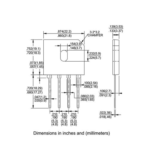 20/50/100/200/500 قطعة GBU3510 مقوم الجسر GBU35M كومة 35A/1000V | 20 قطعة in Kuwait