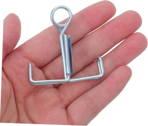 KICHOUSE 25pcs Laboratory Hose Flow Control Clamps, Stainless Steel Adjustable Pipe Clamps Rubber Clips for Flow Regulation and Singlehanded Operation in Industrial and Educational Labs in Kuwait