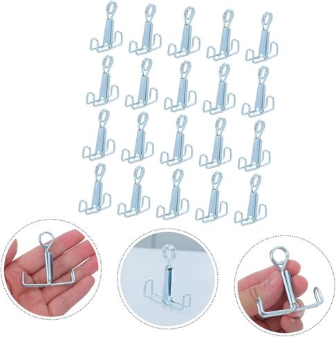 25pcs Stainless Steel Hose Stop Clip for Lab, Adjustable Rubber Tube Clamp for Experiments, Leak Prevention and Precise Control of Liquid Flow, for Industrial Labs and Laboratory in Kuwait