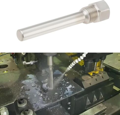 3 قطعة 1/2 NPT ثيرموويل من الفولاذ المقاوم للصدأ 125x14 مللي متر متوافق مع لوح فولاذي من الألومنيوم والنحاس in Kuwait