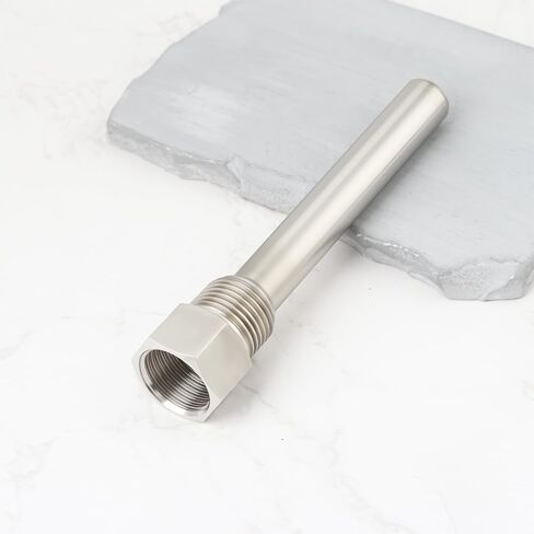 3 قطعة 1/2 NPT ثيرموويل من الفولاذ المقاوم للصدأ 125x14 مللي متر متوافق مع لوح فولاذي من الألومنيوم والنحاس in Kuwait