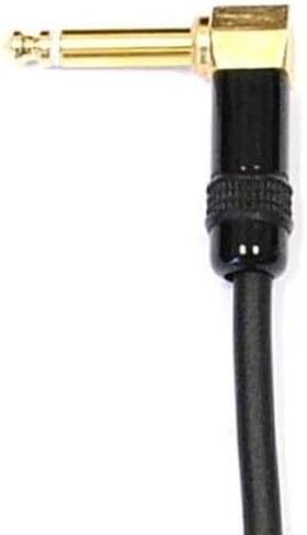 Audio2000'S C27050P1 50-Feet Gold-Plated 1/4-Inch TS Right Angle to Gold-Plated 1/4-Inch TS Right Angle Instrument/Audio/Stage/Patch/Recording Cable (One 50-Feet Cable) in Kuwait