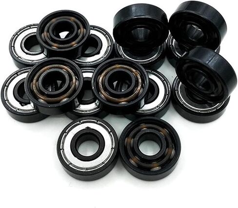 محامل 608Z Abec-11 608 كرات سيراميك بيضاء مضمنة تزلج زلاجات دوارة لوح التزلج سيراميكا in Kuwait