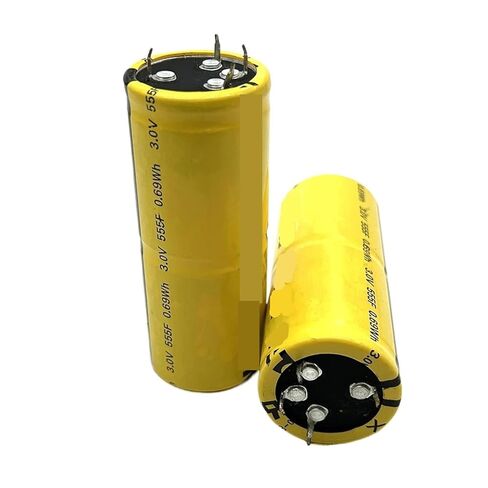 2 قطعة 3.0V555F XT سلسلة 0.69Wh تستخدم 18 فولت وحدة مقوم السيارات لإمدادات الطاقة الاحتياطية أربعة أقدام نوع سعة كبيرة in Kuwait