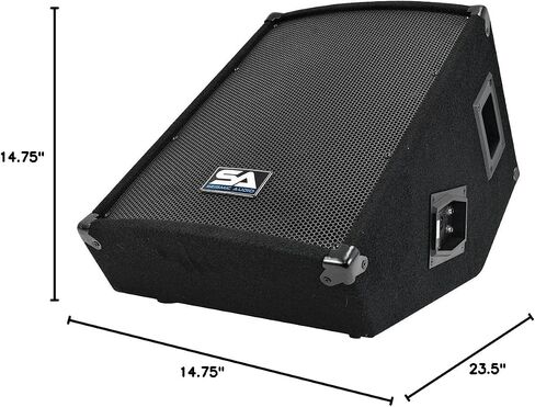 الصوت الزلزالي - SA-12MT - شاشات Pro Audio PA/DJ مقاس 12 بوصة - 200 وات RMS in Kuwait