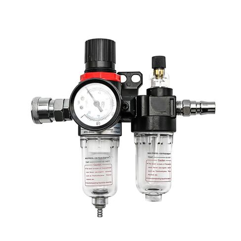 AFC2000 G1/4 ضاغط الهواء فاصل الزيت والماء يقلل من منظم صمام الضغط 1 قطعة in Kuwait