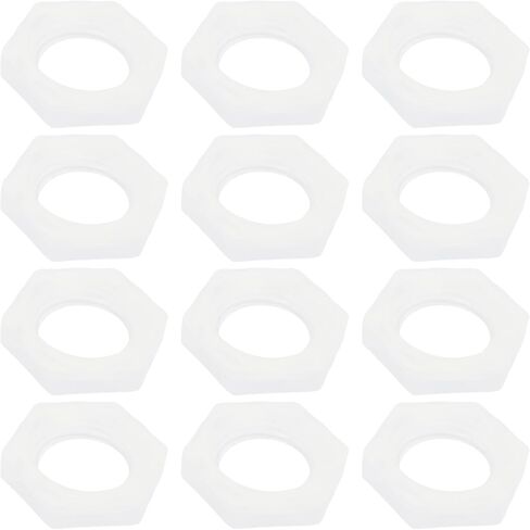 50 قطعة G 1/4 PP صامولة بلاستيكية عرافة الجوز 18.6x11.5x3.7 مللي متر لخرطوم المبرد in Kuwait