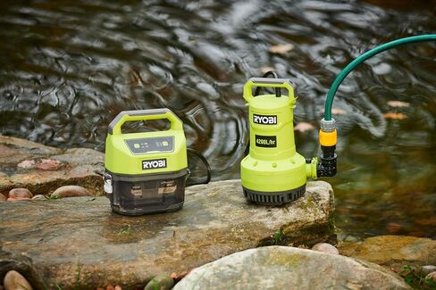 Ryobi RY18SPA-0 18V ONE+ مضخة غاطسة لاسلكية (أداة عارية) أخضر in Kuwait