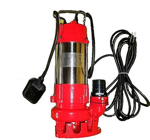 مضخة مياه الصرف الصحي من Hallmark Industries MA0387X-8 مع مفتاح تعويم، 3/4 حصان، 115 فولت، 5600 جالون في الساعة كحد أقصى، رفع 38 قدمًا، من الفولاذ المقاوم للصدأ in Kuwait