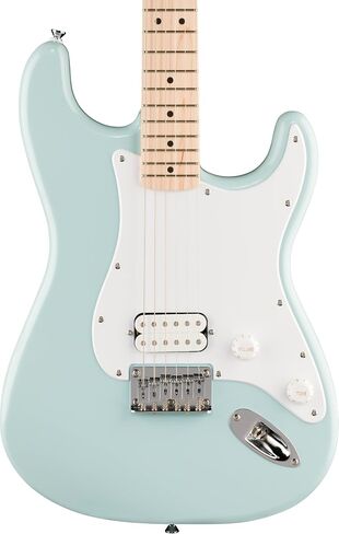 جيتار كهربائي Squier Sonic Stratocaster HT H، مع ضمان لمدة عامين، لون أزرق سونيك، لوحة أصابع خشب القيقب in Kuwait