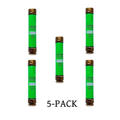 5-Pack New FRS-R-20 FRS-R-20A 600Vac Time Delay Fuse,FRS-R-20 AMP Class RK5 Cartridge Fuses ﻿ in Kuwait
