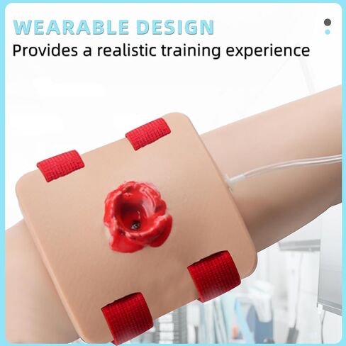 Gunshot Wound Simulation Module Hemostasis Practice, Medical Course Hemostasis Training, Hemostasis First Aid Practice in Kuwait