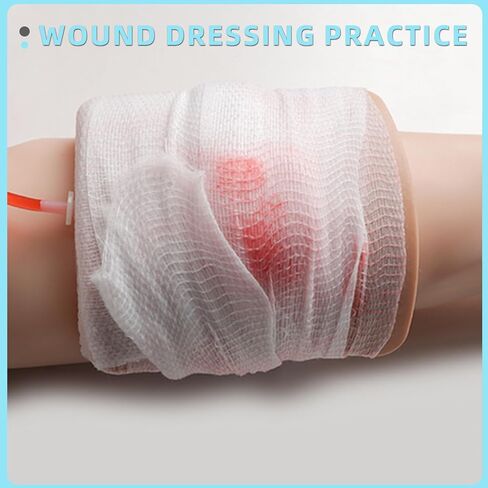 Gunshot Wound Simulation Module Hemostasis Practice, Medical Course Hemostasis Training, Hemostasis First Aid Practice in Kuwait